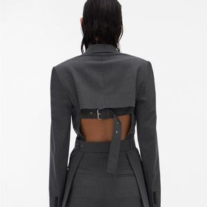 Helmut Lang Open Back Blazer